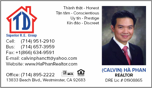 Calvin Ha Phan Superior Real Estate Group